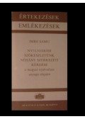 Imre Samu - Nyelvjárási szókészletünk néhány szerkezeti kérdése...