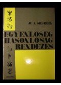 Srejder, Ju. A. - Egyenlőség, hasonlóság, rendezés