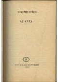 Gorkij, Makszim - Az anya