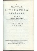 Pápay Sámuel - A magyar literatúra esmérete