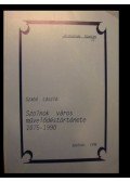 Szabó László - Szolnok város művelődéstörténete