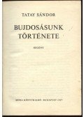 Tatay Sándor - Bujdosásunk története