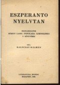 Kalocsay Kálmán - Eszperanto nyelvtan