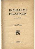 Keller Imre - Irodalmi mozaikok