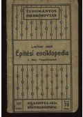 Lechner Jenő - Épitési enciklopédia II-III-IV