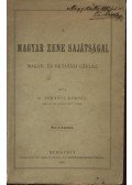 Ábrányi Kornél id. - A Magyar zene sajátságai