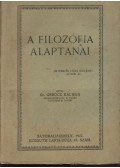 Gerőcz Kálmán dr. - A filozófia alaptanai