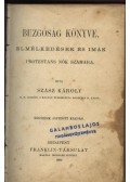 Szász Károly - Buzgóság könyve