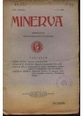 Thienemann Tivadar - Minerva 1929 VIII.évfolyam 1-3.szám