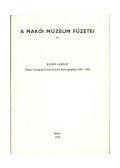 Buzás László - Makói hírlapok és folyóiratok bibliográfiája