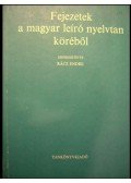  - Fejezetek a magyar leíró nyelvtan köréből