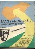 Radó Sándor dr. - Magyarország autóúttérképe (1963)
