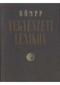Römpp, Hermann - Vegyészeti lexikon 3. kötet