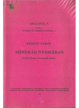 Kemény Gábor - Szindbád nyomában Kemény Gábor - Szindbád nyomában, Budapest 1991 antikvár könyv