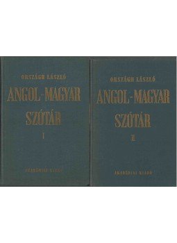 Országh László - Angol-Magyar szótár I-II. Országh László - Angol-Magyar szótár I-II., Budapest 1974 antikvár könyv