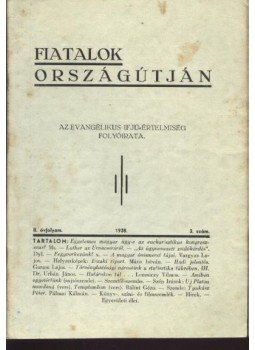 Sztrokay Tibor - Fiatalok országútján - 3. szám Sztrokay Tibor - Fiatalok országútján - 3. szám, Budapest 1938 antikvár könyv