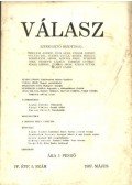 Sárközi György - Válasz - IV évfolyam, 5. szám