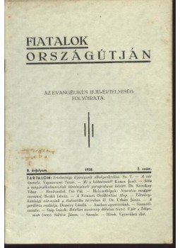Sztrokay Tibor - Fiatalok országútján - 2. szám Sztrokay Tibor - Fiatalok országútján - 2. szám, Budapest 1938 antikvár könyv