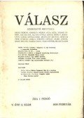 Sárközi György - Válasz - V. évfolyam, 2. szám