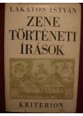 Lakatos István - Zenetörténeti írások