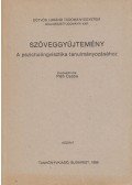 Pléh Csaba - Szöveggyűjtemény a pszicholingvisztika tanulmányozásához