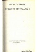 Barabás Tibor - Rákóczi hadnagya