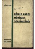 Németh Imre - Kőszeg város művészettörténetéből