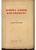 Szabó Mihály - Kozma Andor költészete (dedikált)