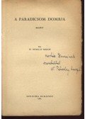 W. Petrolay Margit - A paradicsom dombja (dedikált)