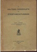 Nagy András - A váltság gondolata az ótestamentumban