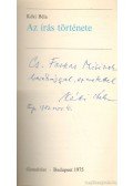 Kéki Béla - Az írás története
