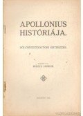 Berecz Sándor - Apollonius históriája.