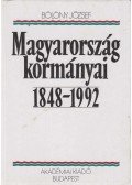 Bölöny József - Magyarország kormányai 1848-1992