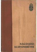 Dr. Sárffy Andor - Magánjogi alapismeretek