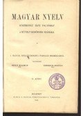 Szily Kálmán,Gombocz Zoltán - Magyar nyelv VI. kötet