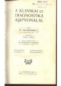 Klemperer G. , dr. - A klinikai diagnosztika alapvonalai