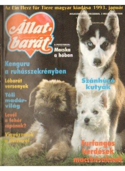 Veress István - Állatbarát 1993. II. évfolyam (teljes) Veress István - Állatbarát 1993. II. évfolyam (teljes), Budapest 1993 antikvár könyv