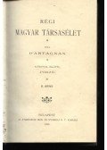 D'Artagnan - Régi magyar társasélet II.kötet