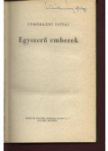 Tömörkény István - Egyszerű emberek