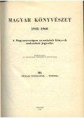 Országos Széchényi Könyvtár munkatársai - Magyar Könyvészet 1945-1960 III.