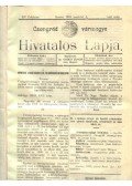 Csúcs János - Csongrád vármegye Hivatalos Lapja 1916.