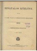  - Hivatalos közlöny