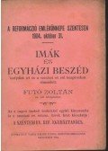 Futó Zoltán - Imák és egyházi beszéd