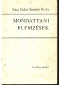Rácz Endre,Szemere Gyula - Mondattani elemzések