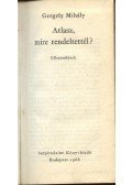 Gergely Mihály - Atlasz, mire rendeltettél?