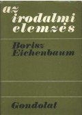 Eichenbaum, Borisz - Az irodalmi elemzés