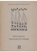 Füst Milán,Somlyó György - Füst Milán válogatott versei