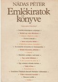 Nádas Péter - Emlékiratok könyve
