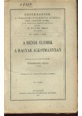 Ferdinandy Gejza - A rendi elemek a magyar alkotmányjogban