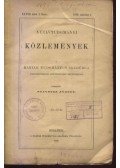 Szinnyei József - Nyelvtudományi közlemények XXVIII. kötet I.-IV. füzete